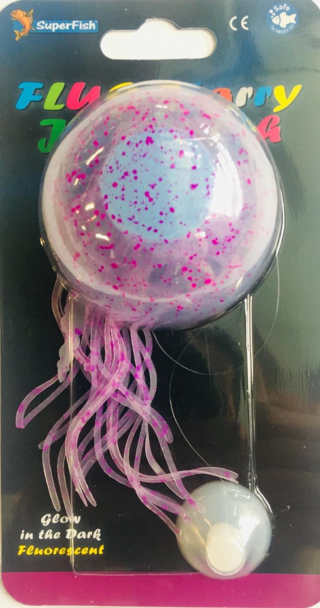SF fluo starry jellyfish purple L