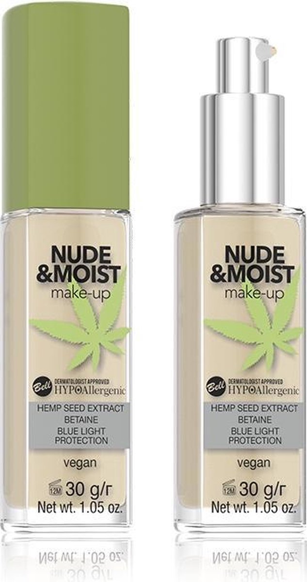 Hypoallergenic – Hypoallergene Hemp Seed Nude & Moist Make Up #04