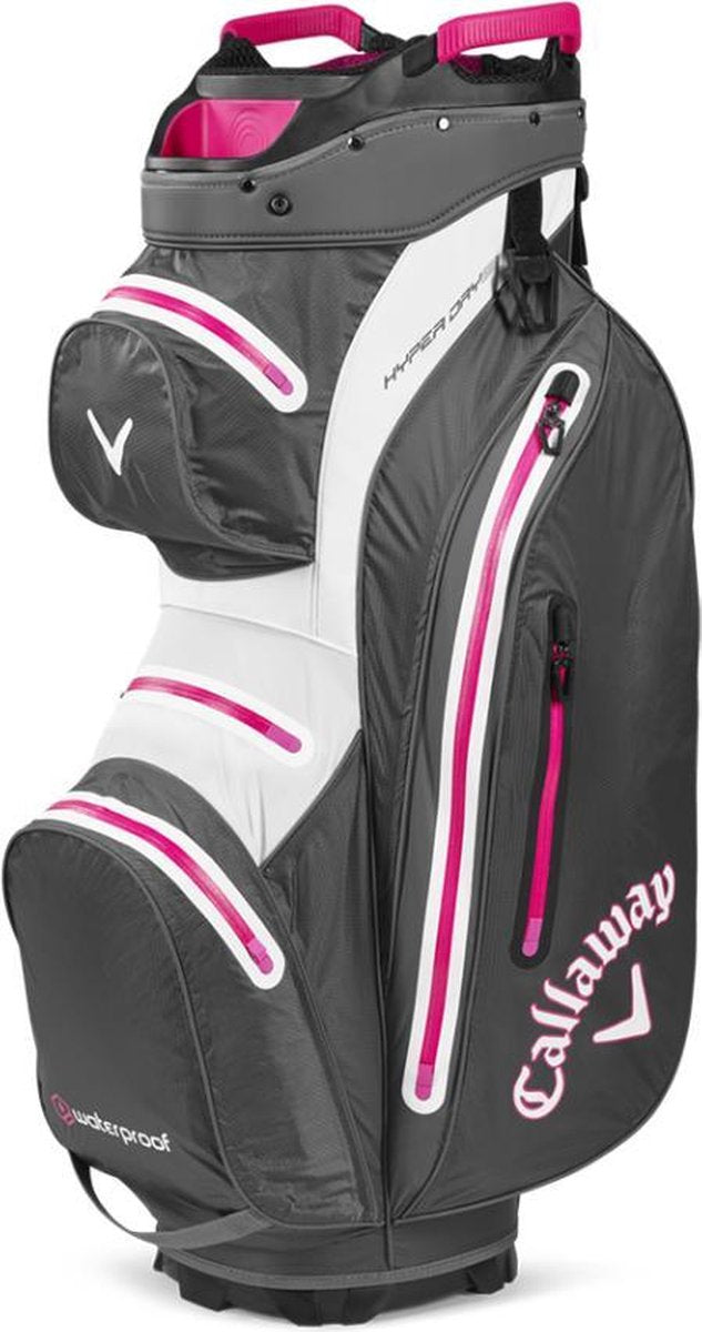 CALLAWAY HYPER DRY 15 CARTBAG - GRIJS ROZE Roze Grijs
