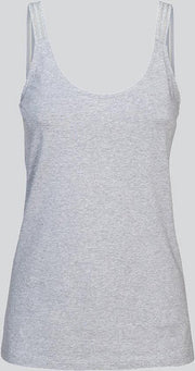 Singlet r-neck luxury basics melange
