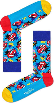 Happy Socks - Collabs Rolling Stones I Got The Blues - Blauw Multi - Unisex - Maat 36-40