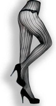 Zwarte Fantasie Panty - Majoris