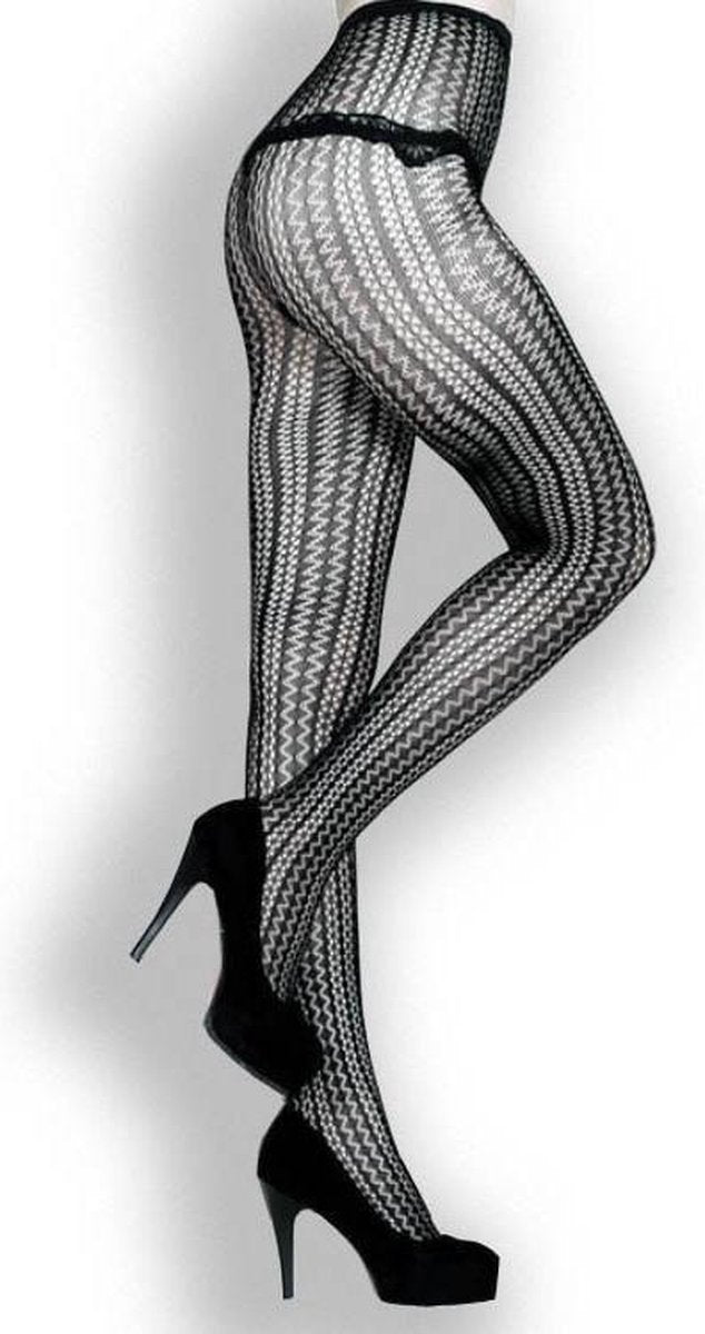 Zwarte Fantasie Panty - Majoris