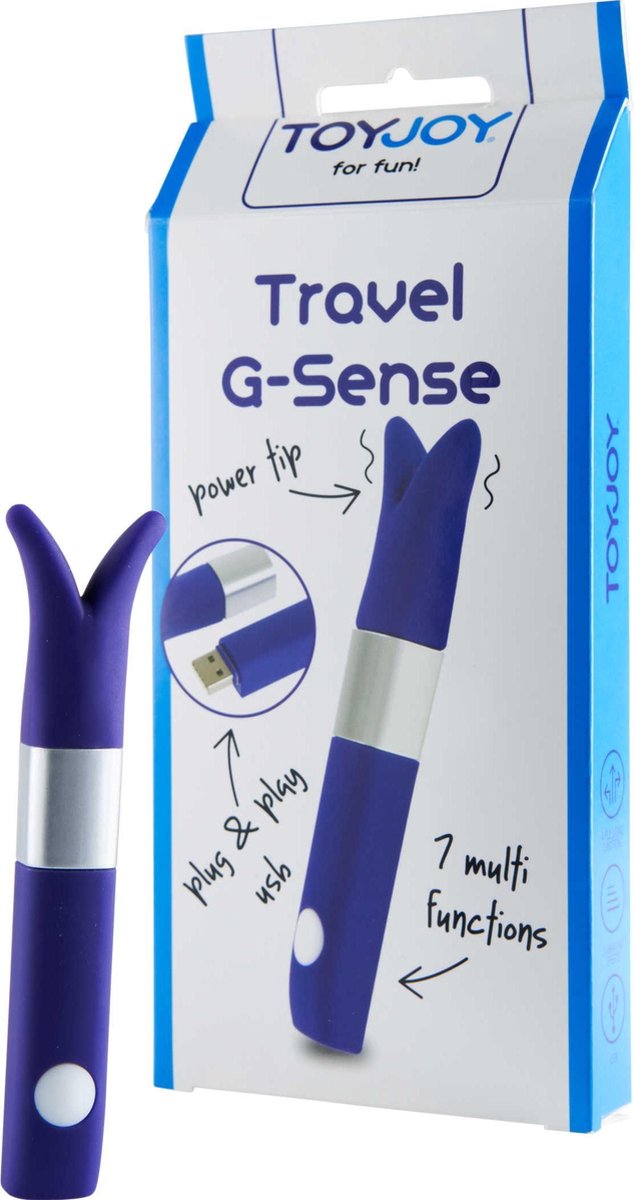 TOYJOY Classics Travel G-Sense Stimulator - paars