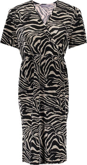 Dress 17471 20 Sand/black Combi