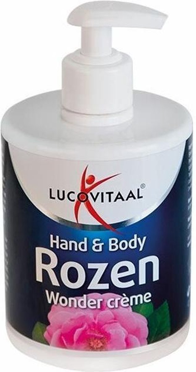 Lucovitaal Hand & Body Creme Rozen Wonder 200 ml