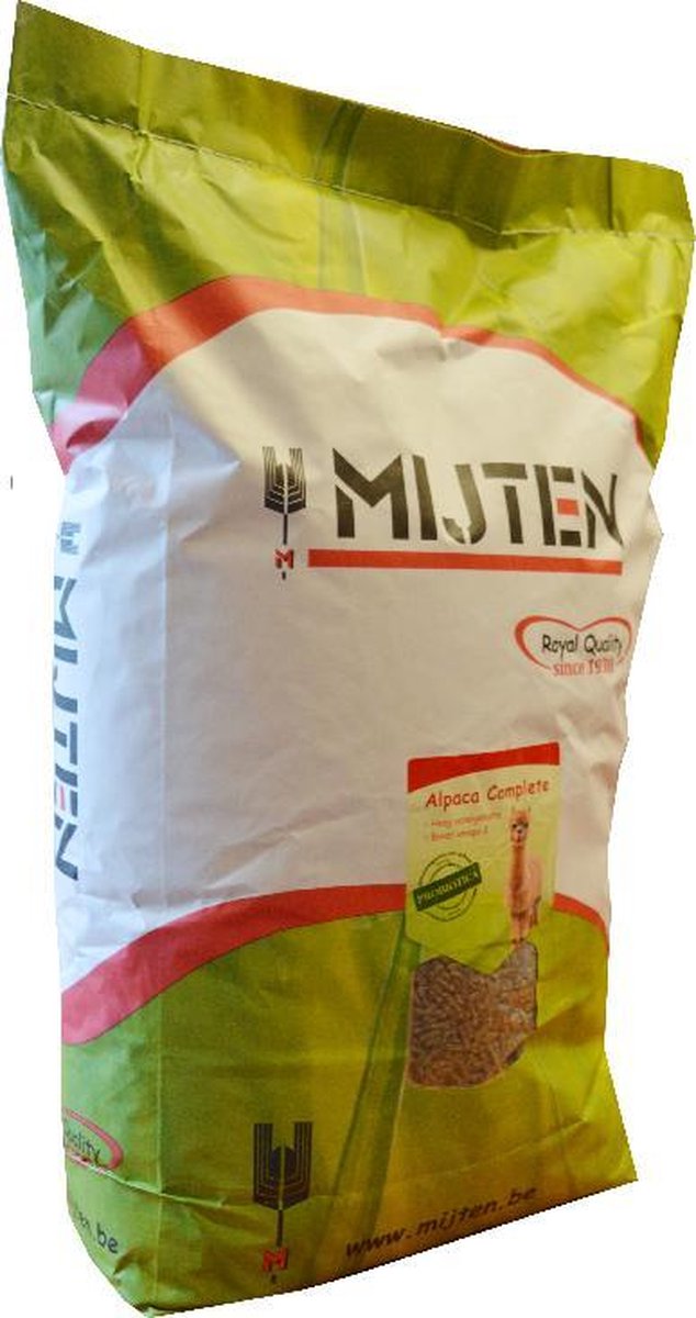 Alpacavoer - Alpaca Complete - Mijten 20 kg