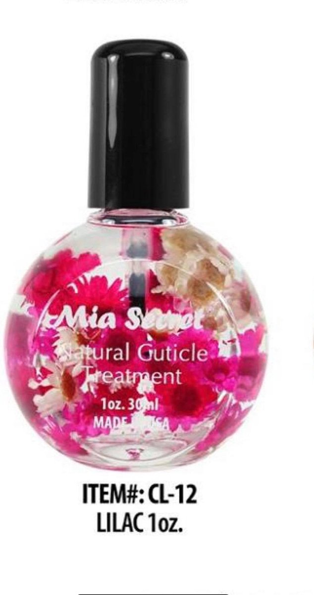 Mia Secret - Cuticle Oil - Nagelriemolie - 30ml - Lilac