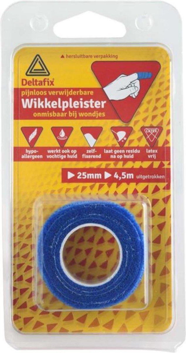 Wikkelpleister 25 mm x 4.5 m