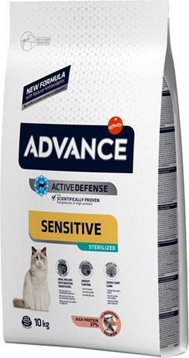 Advance cat sterilized sensitive salmon - 10 kg - 1 stuks