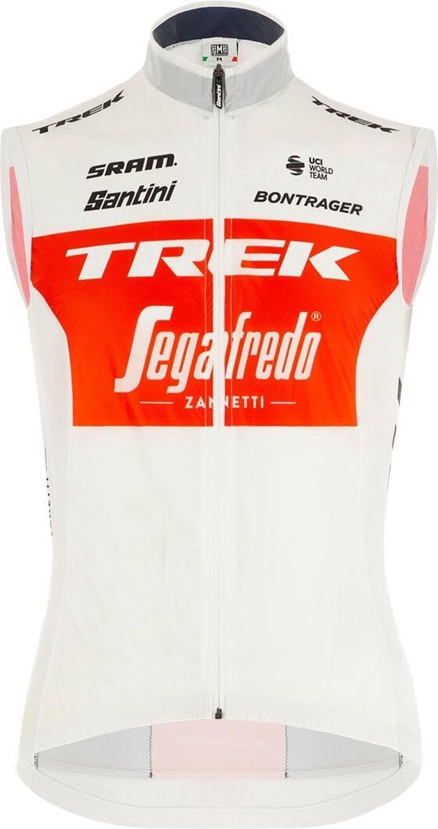 Santini Trek-Segafredo Fine Light Windvest - 2020  - Maat XL