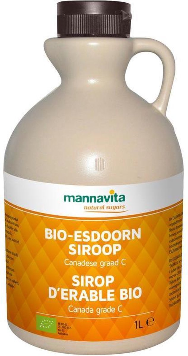 Mannavita Ahornsiroop 1 liter