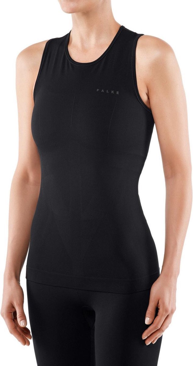 FALKE Warm Tanktop Dames 39135 - Zwart 3000 black Dames - XL