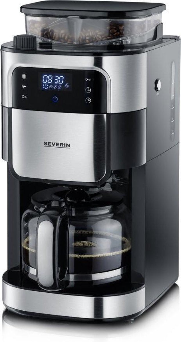 Severin KA4813 Koffezetapparaat RVS/Zwart