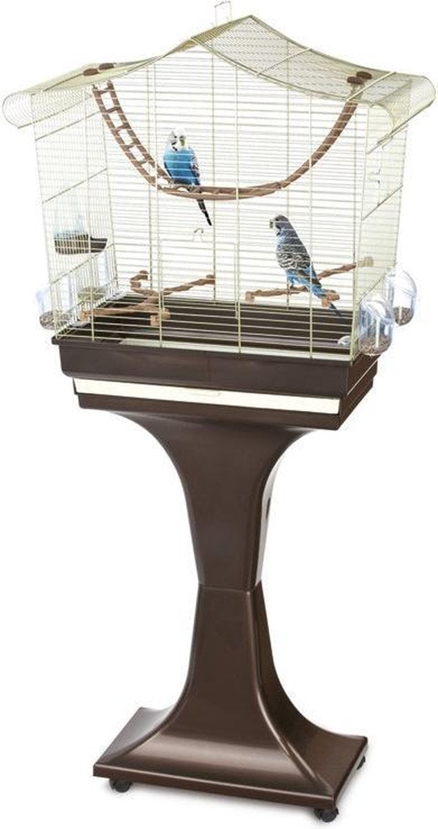 Imac vogelkooi sofia  bruin / messing (62