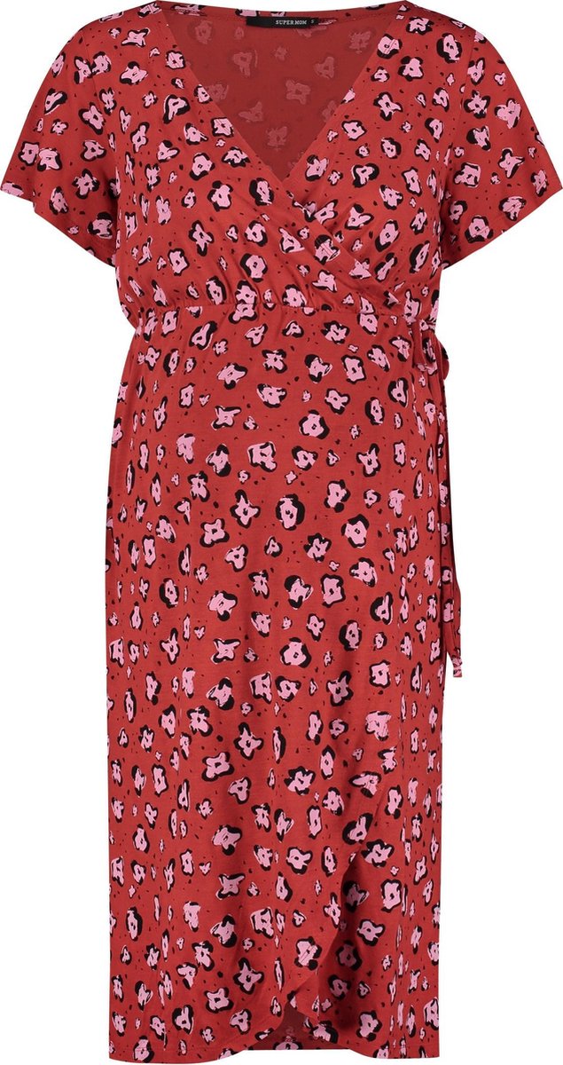 Supermom Jurk Flower Zwangerschap Maat S