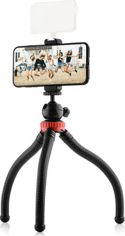 Flexibel statief XL met extra stevige poten – met premium telefoonhouder