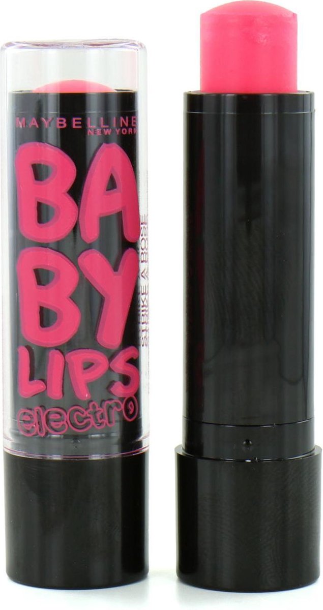 Maybelline Baby Lips Lipbalm - Strike A Rose (2 stuks)