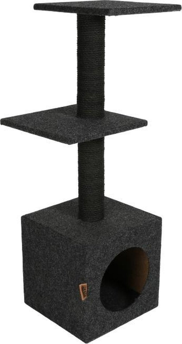 Krabpaal classic palazzo felt Antraciet 30x30x90cm
