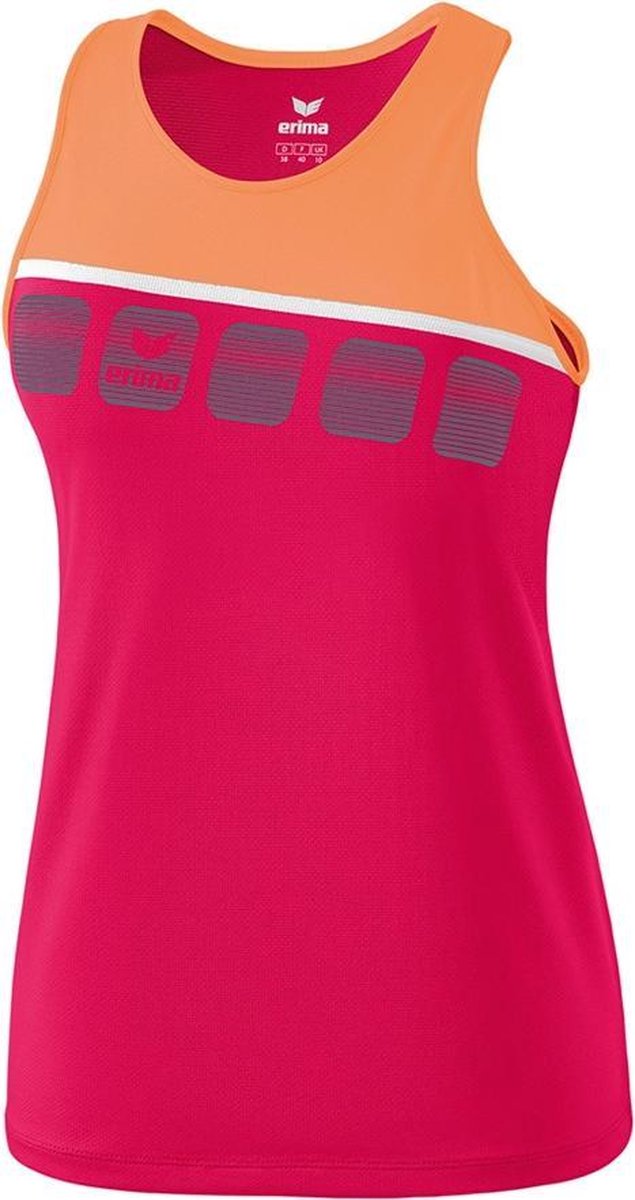 Erima 5-C Dames Tank Top - Polo's  - roze - 128
