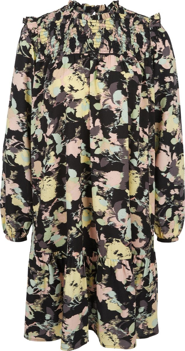 Q/S Designed by Dames Jurk Midi - Maat XL (42)