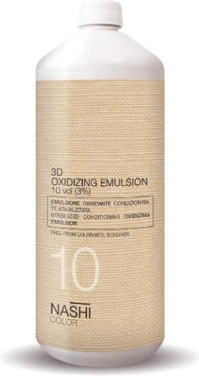 NASHI COLOR 3D OXIDIZING EMULSION - 10 VOL. 1000ML 3%