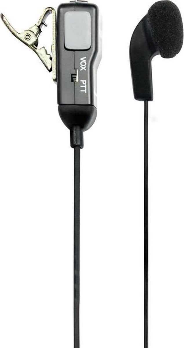 Midland MA28-L Monauraal In-ear Zwart