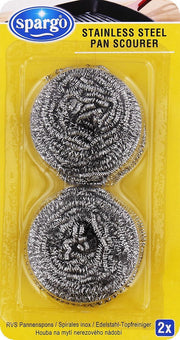 Pannenspons / staalspons Spargo 2 Stuks