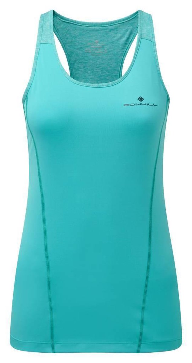 Ron Hill Stride Tank Dames Hardlooptanktop Blauw