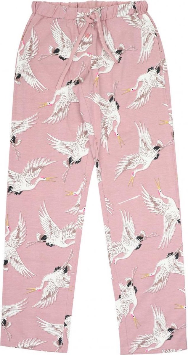Claesen's pyjamabroek dames Crane Birds maat XL