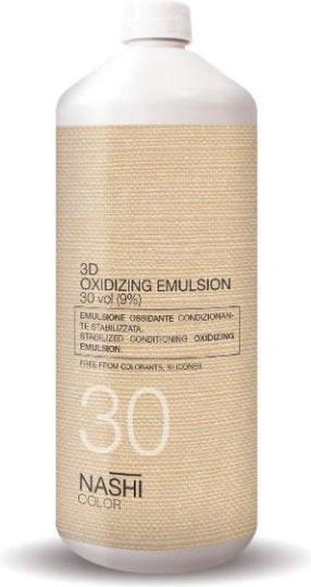 NASHI COLOR 3D OXIDIZING EMULSION - 30 VOL. 1000ML 9%