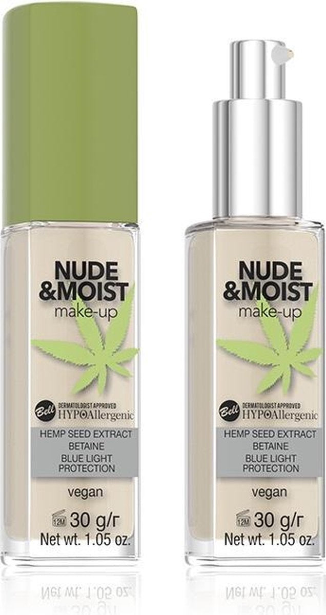Hypoallergenic – Hypoallergene Hemp Seed Nude & Moist Make Up #02