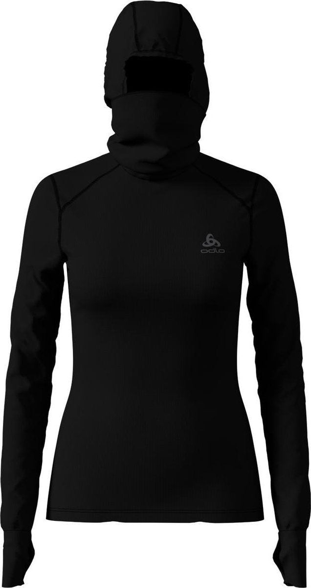 Odlo Warm Blouse Lange Mouwen met Gezichtsmasker Dames