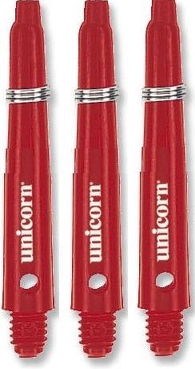 Unicorn - Gripper 2 - Dartshaft - Rood - Extra Short