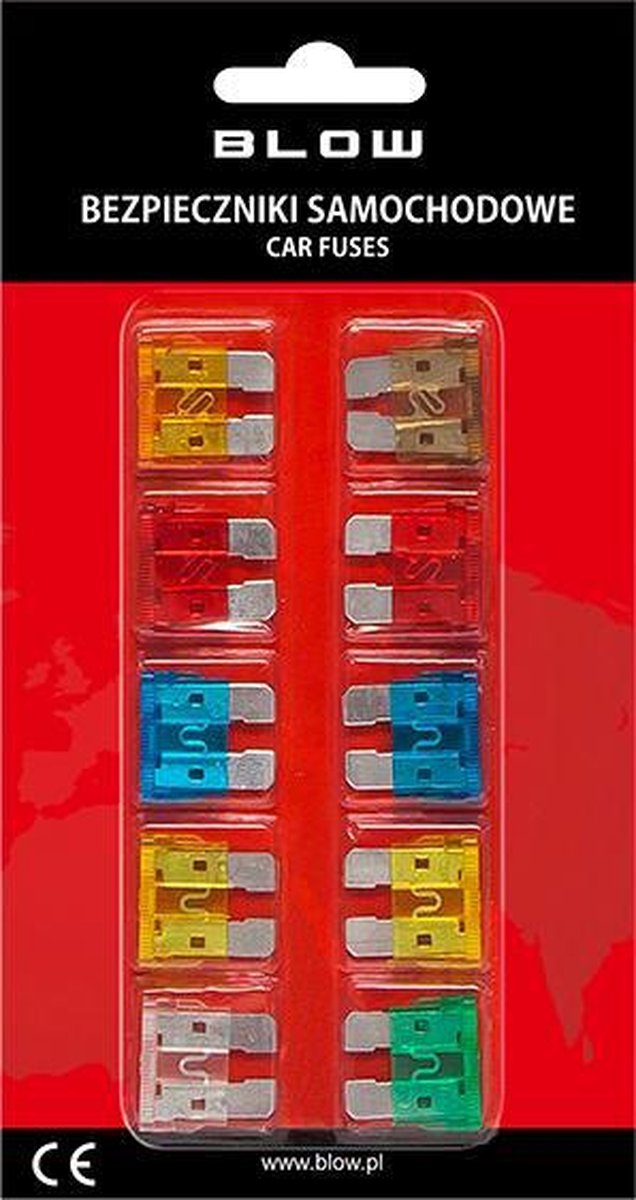steekzekering set - 10 stuks