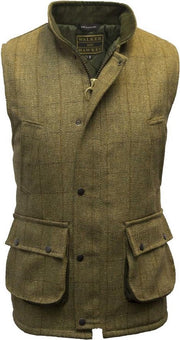 Tweed vest - light sage - maat S