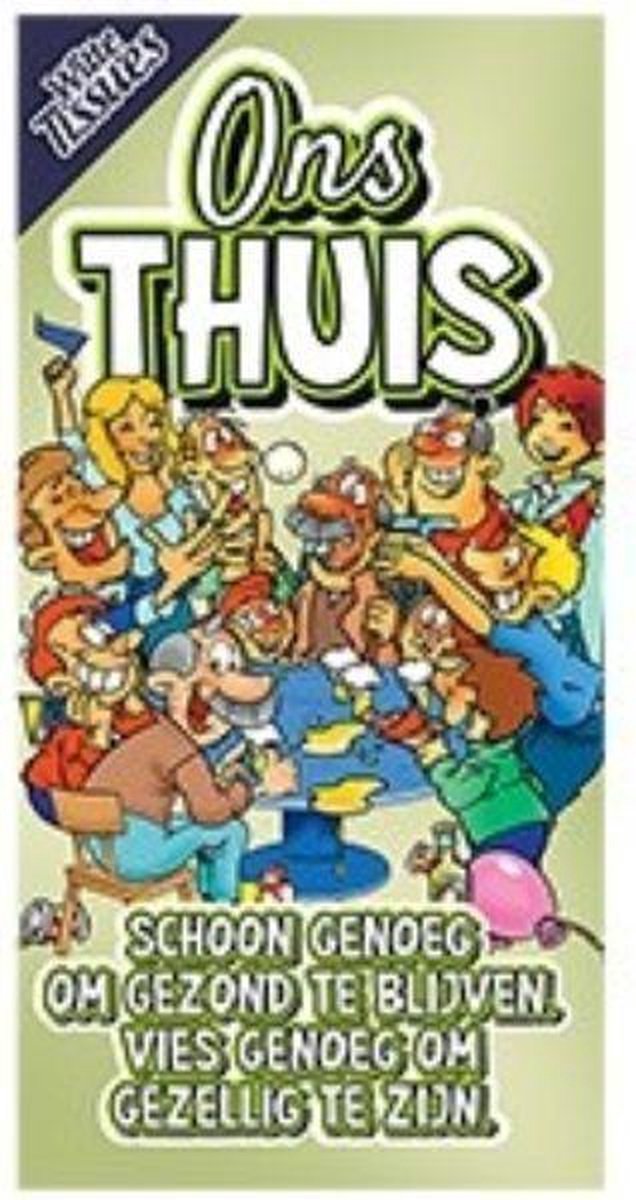 Tissuebox Ons thuis