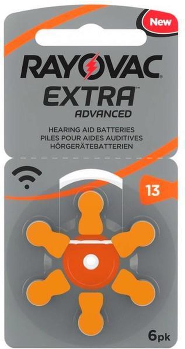 Rayovac Extra Advanced 13 MF Gehoorapparaat batterijen