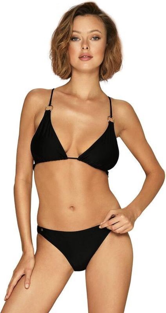 Obsessive - Mauritia - Bikini - Sexy Rug - Zwart Maat M
