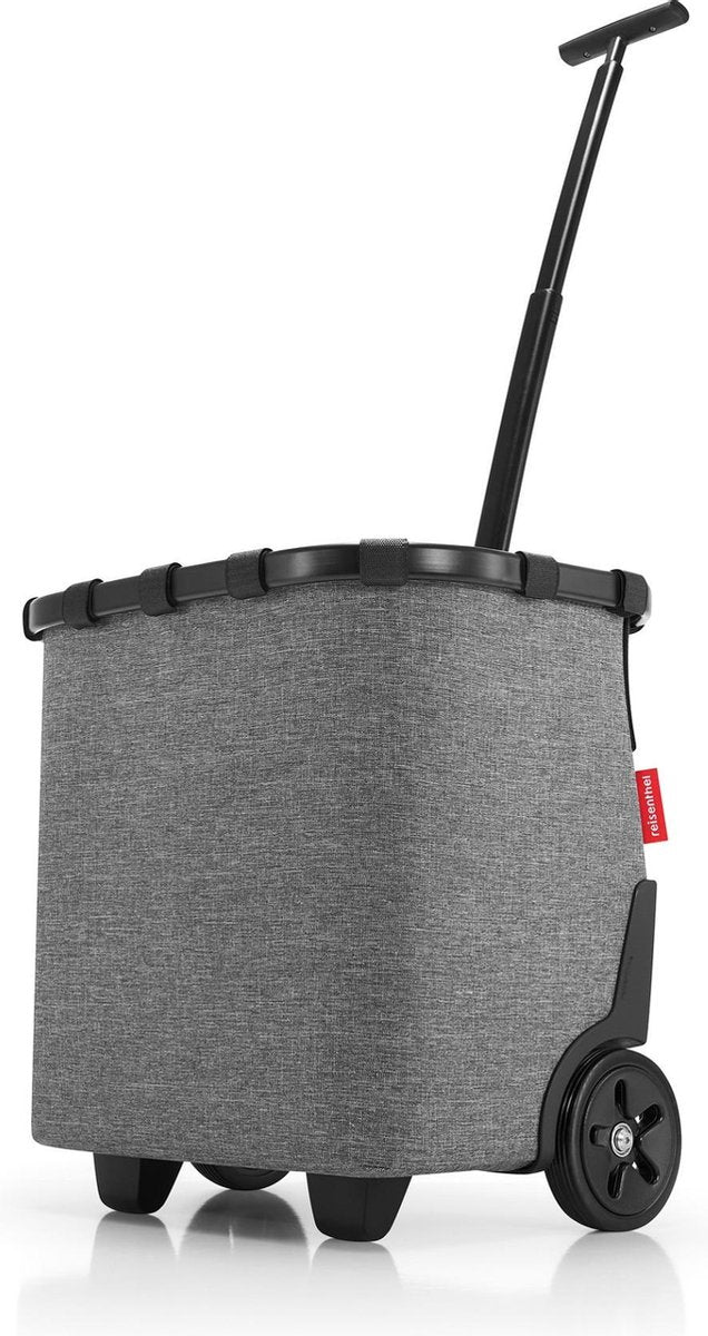 Reisenthel Carrycruiser Boodschappentrolley - Polyester - 40L  - Twist Silver Grijs