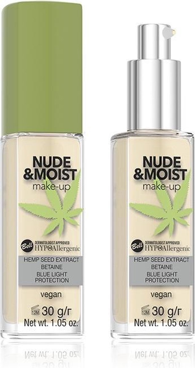 Hypoallergenic – Hypoallergene Hemp Seed Nude & Moist Make Up #03