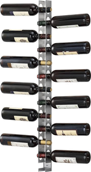 Wijnrek Pfalz voor 12 flessen wandmontage 100x5x7 cm