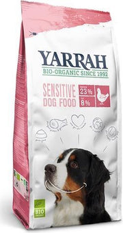 Yarrah dog biologische brokken sensitive kip zonder toegevoegde suiker - 10 kg - 1 stuks
