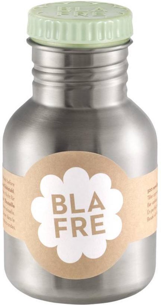Coole stalen drinkfles 300ml zacht groen | Blafre