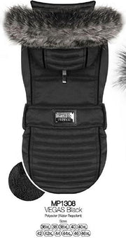 Hondenjas Luxe Couture Vegas Black - Milk & Pepper-T 46