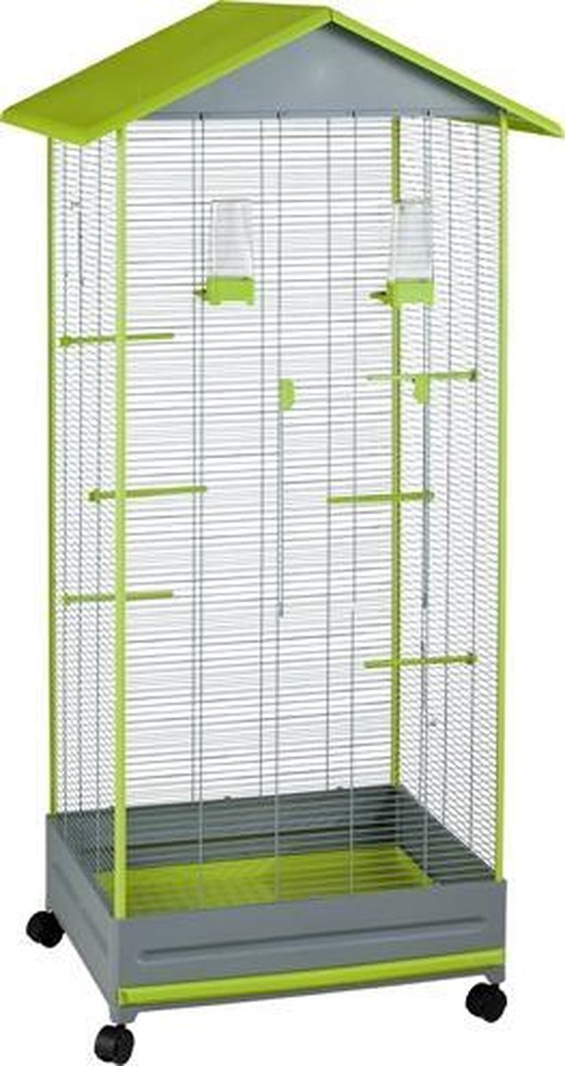 Voltrega voliere 430 grijs / groen - 79x67