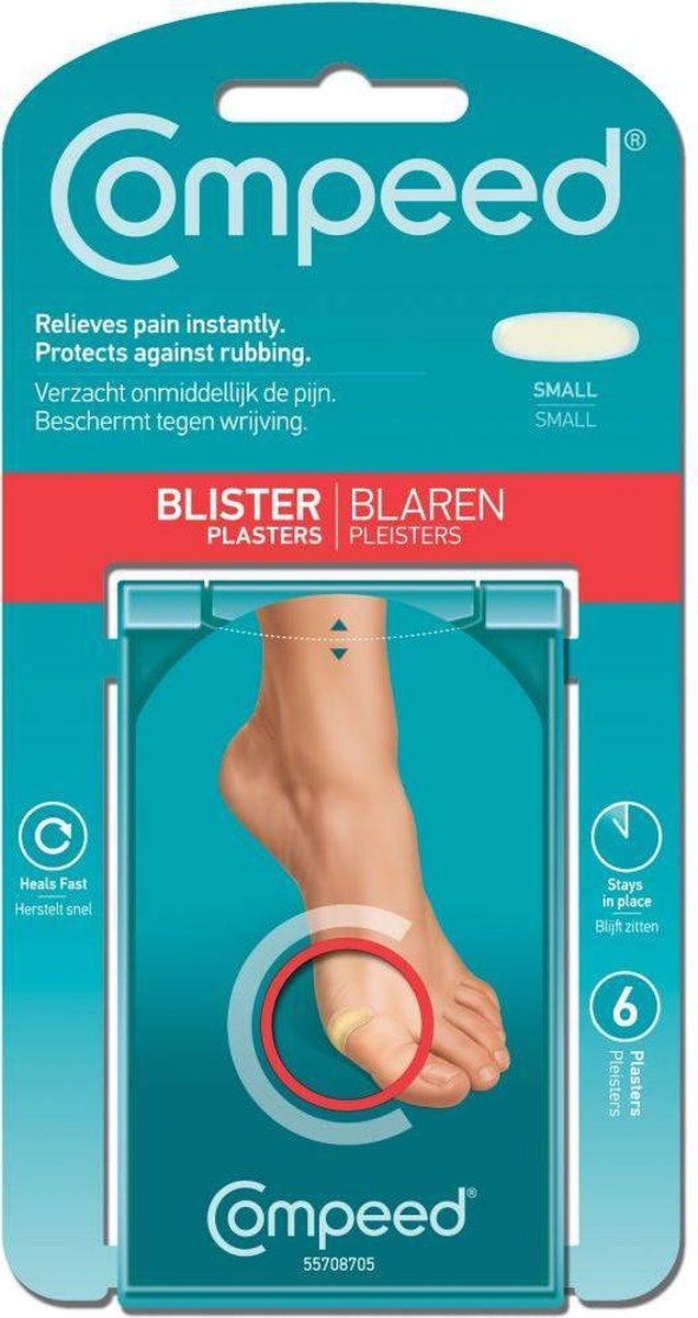 Compeed Small Tenen - 6 stuks - Blarenpleisters