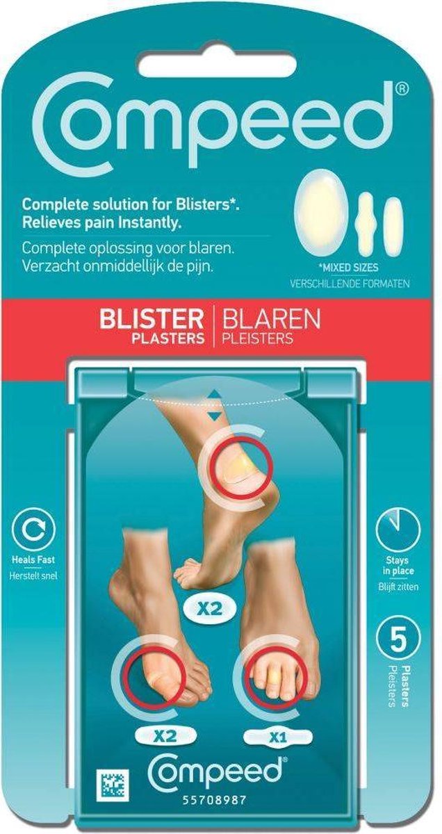 Compeed Mixpack - 5 stuks - Blarenpleisters
