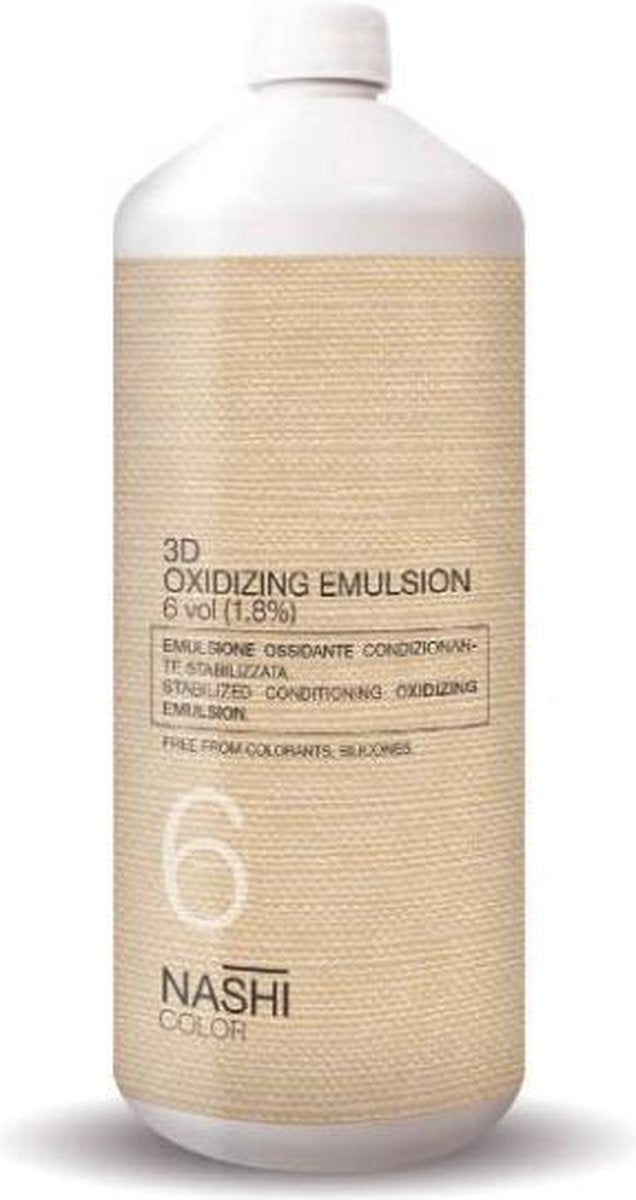 NASHI COLOR 3D OXIDIZING EMULSION - 6 VOL. 1000ML