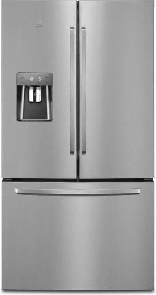 Electrolux EN6086MOX amerikaanse koelkast Vrijstaand Zilver